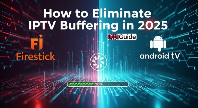 How to Eliminate IPTV Buffering in 2025 (Firestick & Android TV) – UK Guide