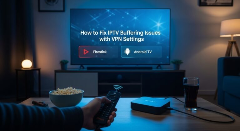 How to Fix IPTV Buffering Issues with VPN Settings (Firestick & Android TV)