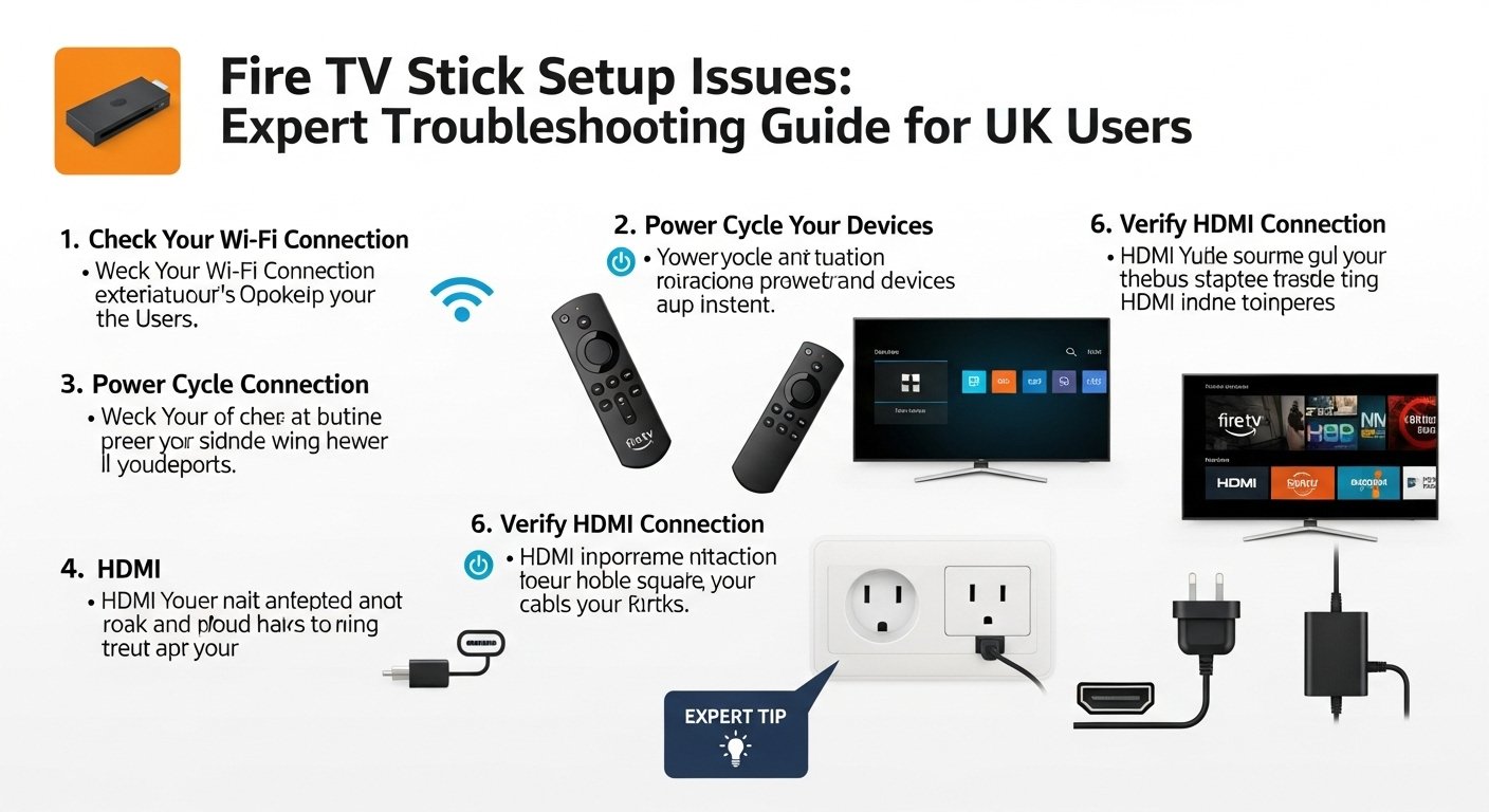 Fire TV Stick Setup Issues: Expert Troubleshooting Guide for UK Users