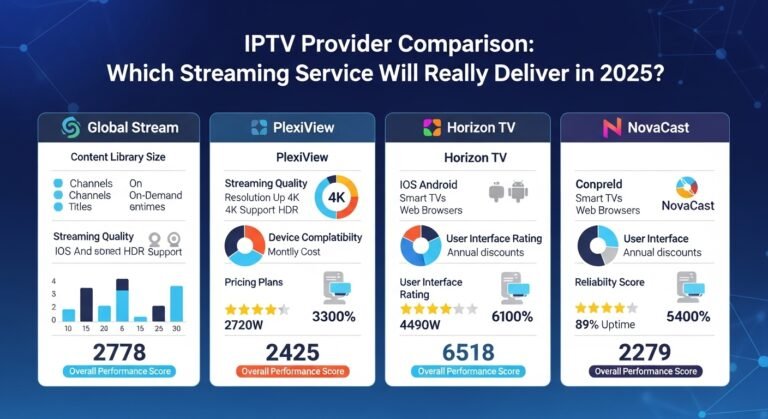 Comparison of IPTV Providers: Which Streaming Service Will Really Deliver in 2025?