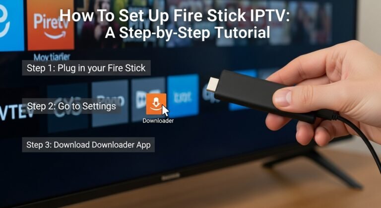 How to Set Up Fire Stick IPTV: A Step‑by‑Step Tutorial