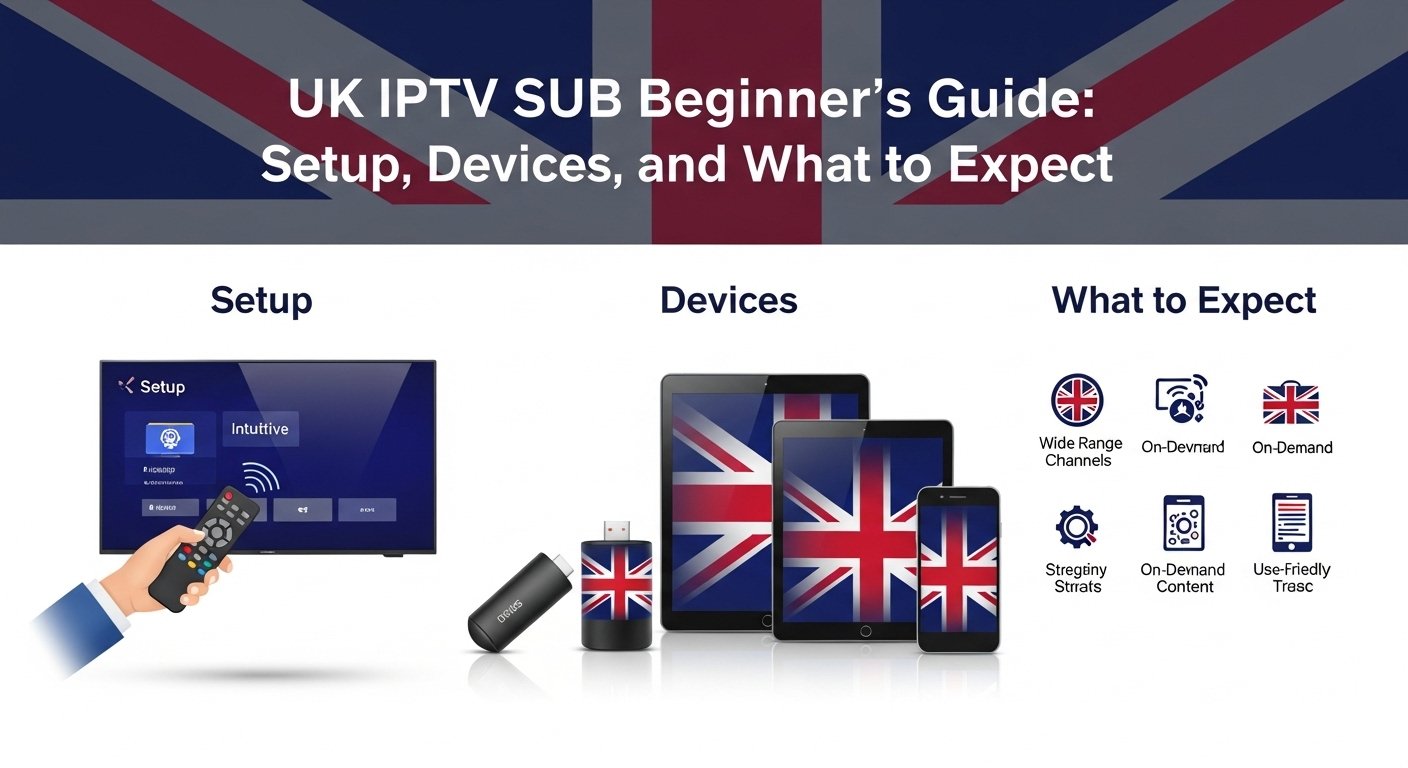 UK IPTV SUB Beginner’s Guide 2025 - ukiptvsub.com