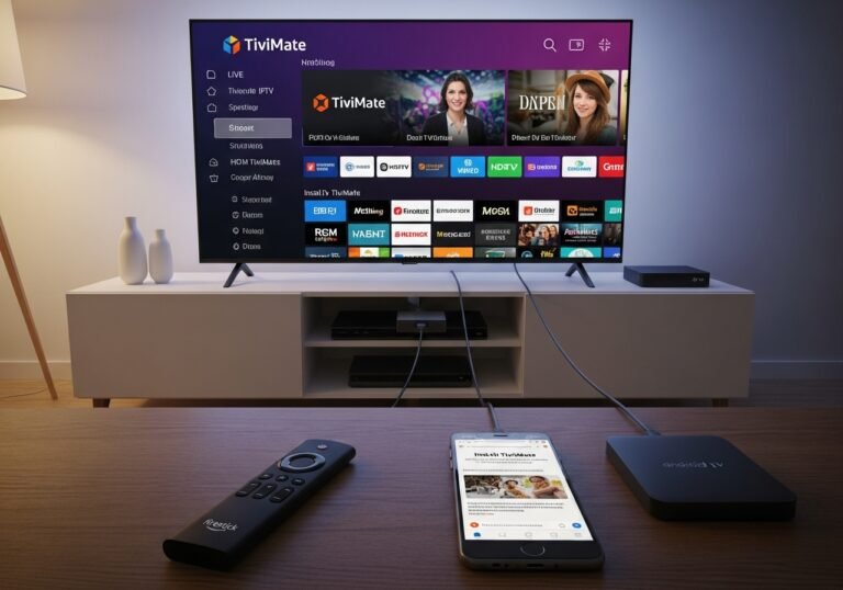 How to Install TiviMate IPTV on Firestick/Android TV (V5.2.0)